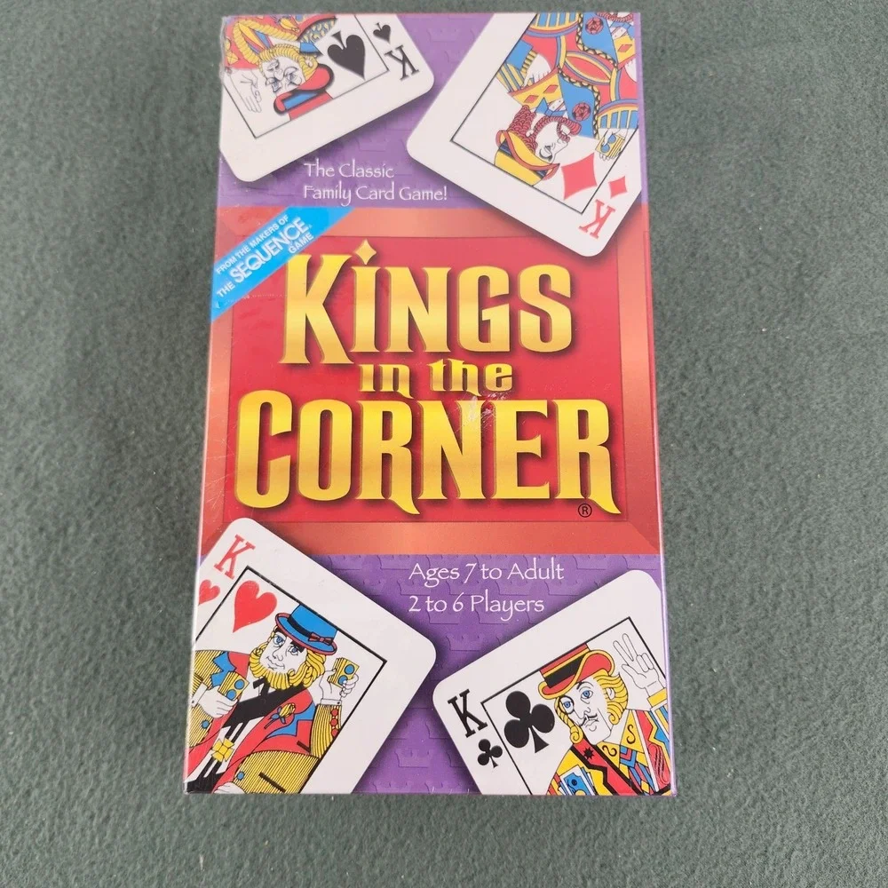 Kings in the Corner Card Game - Brand New - Jax 1996